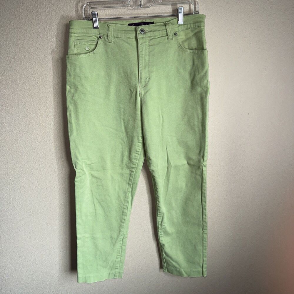 Gloria Vanderbilt Amanda Jeans Lime Green